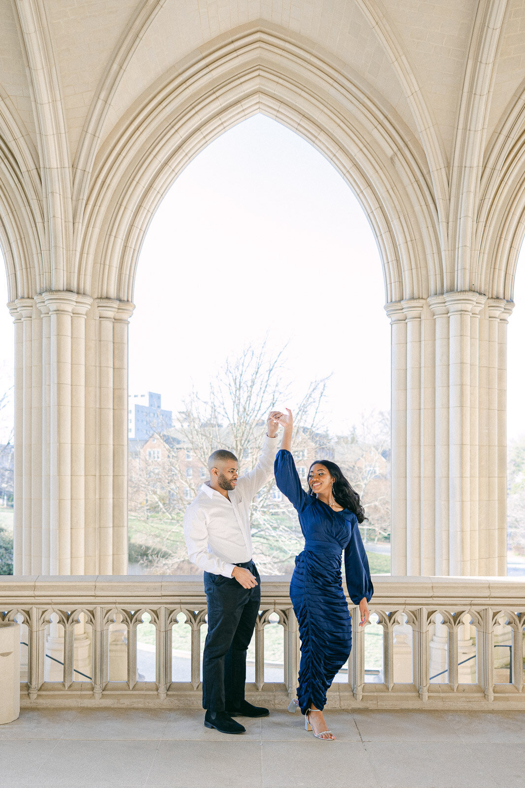 Engagement Session at the National Cathedral by Get Ready Photo-17