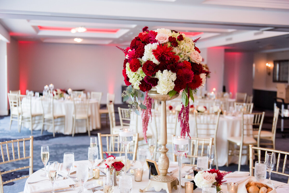 sapphire and lace weddings red
