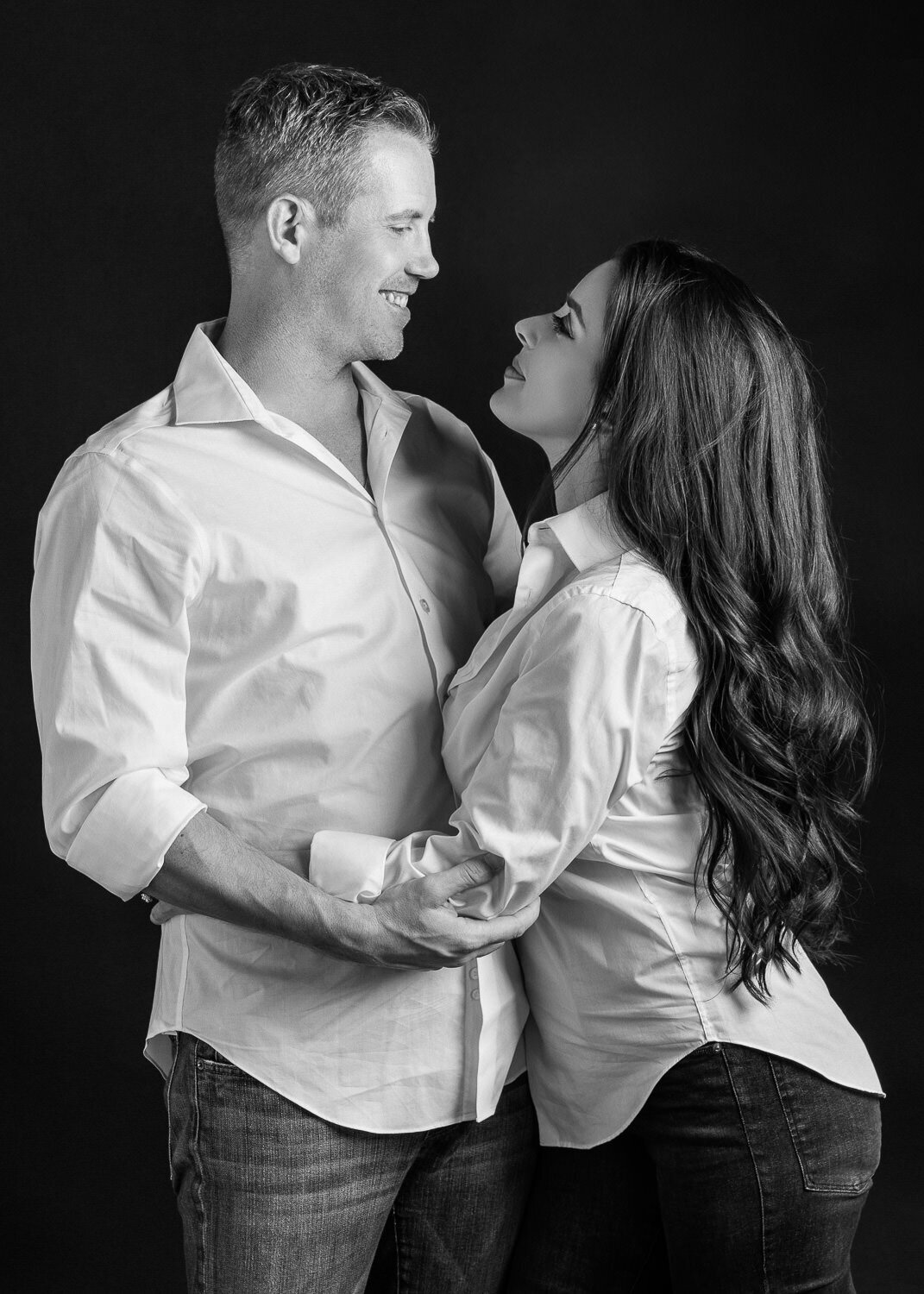 Modern studio portraits ideal for individuals and families, photographed professionally in Austin, TX.