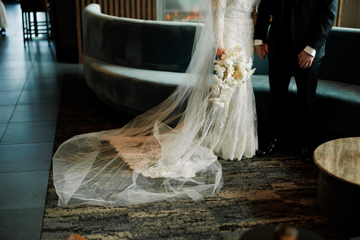 bold color block wedding gather at deer district milwaukee -21
