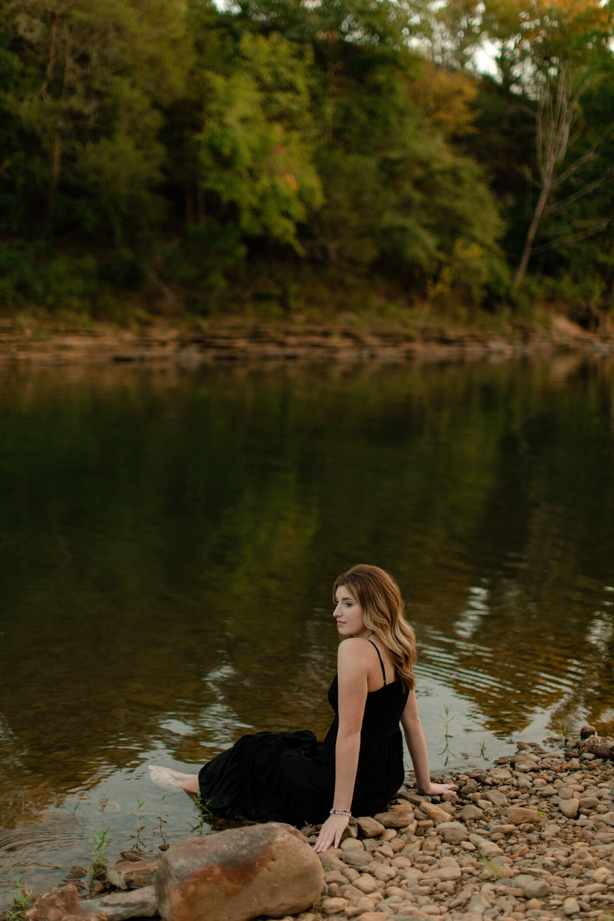 Tiffany-Cox-Photography-Alma-Arkansas-Senior-Creek-Session-Ravenne-118