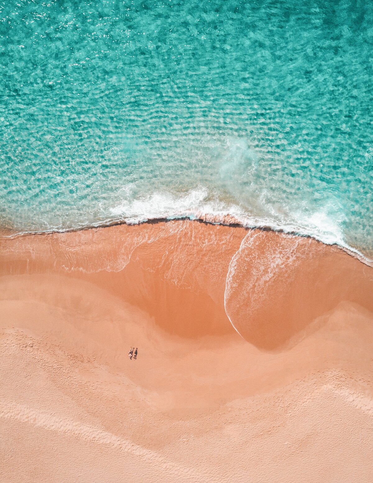 aerial beach