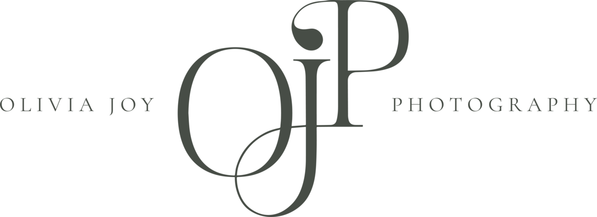 Olivia Joy Photography logo for her Birmingham, AL photography business