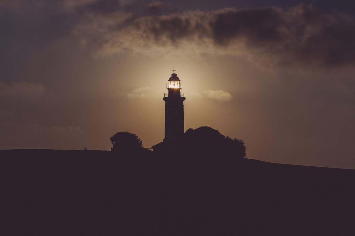 lighthouse guiding the way