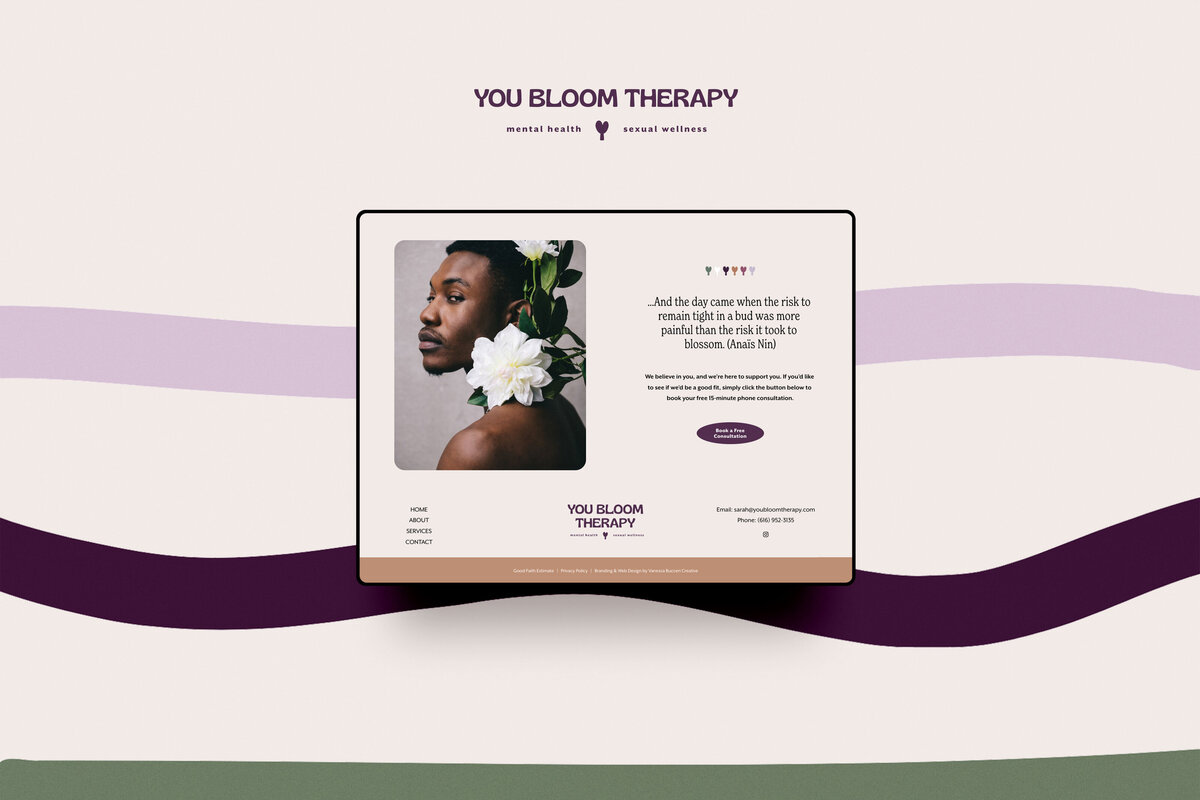 Therapist-website-design-footer-layout-2