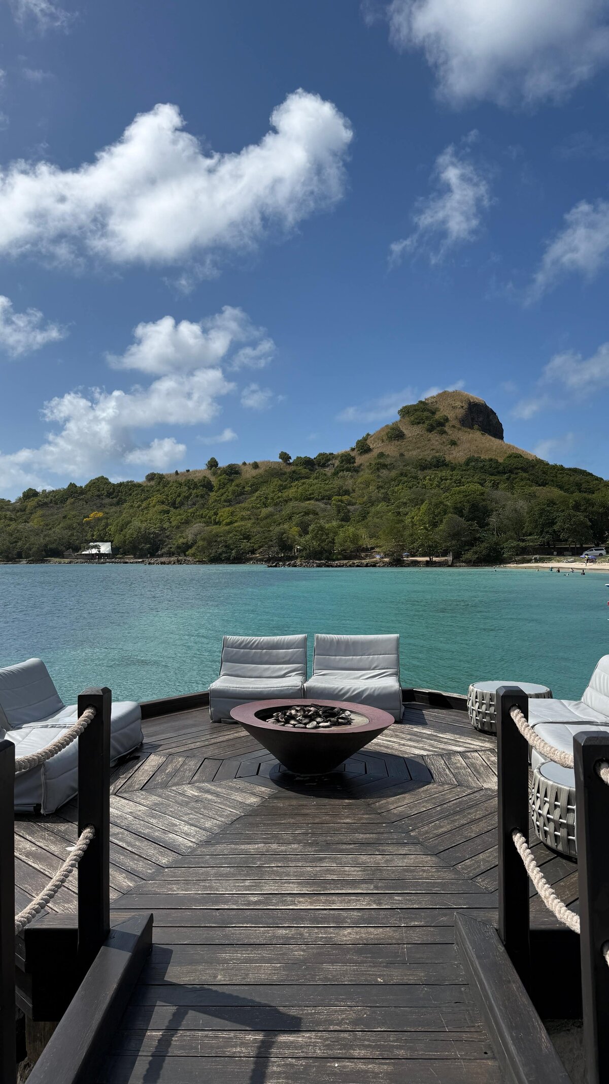 grande st lucia fire pit