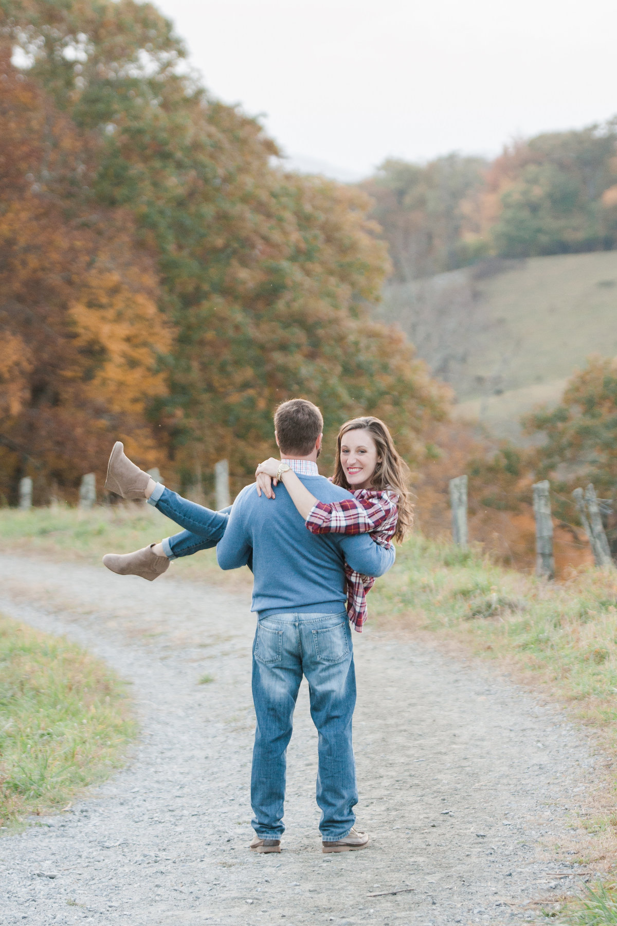 Moses Cone Manor Engagement Adventure on the Blue Ridge Parkway photographed by Boone Photographer Wayfaring Wanderer.