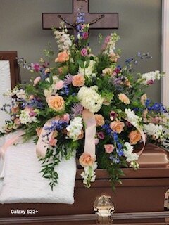 Floral Funeral Arrangement
