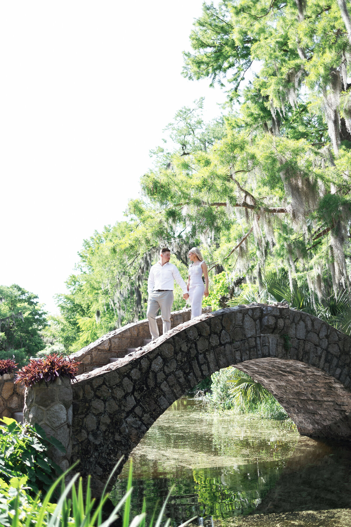 New Orleans City Park Engagement Photographer