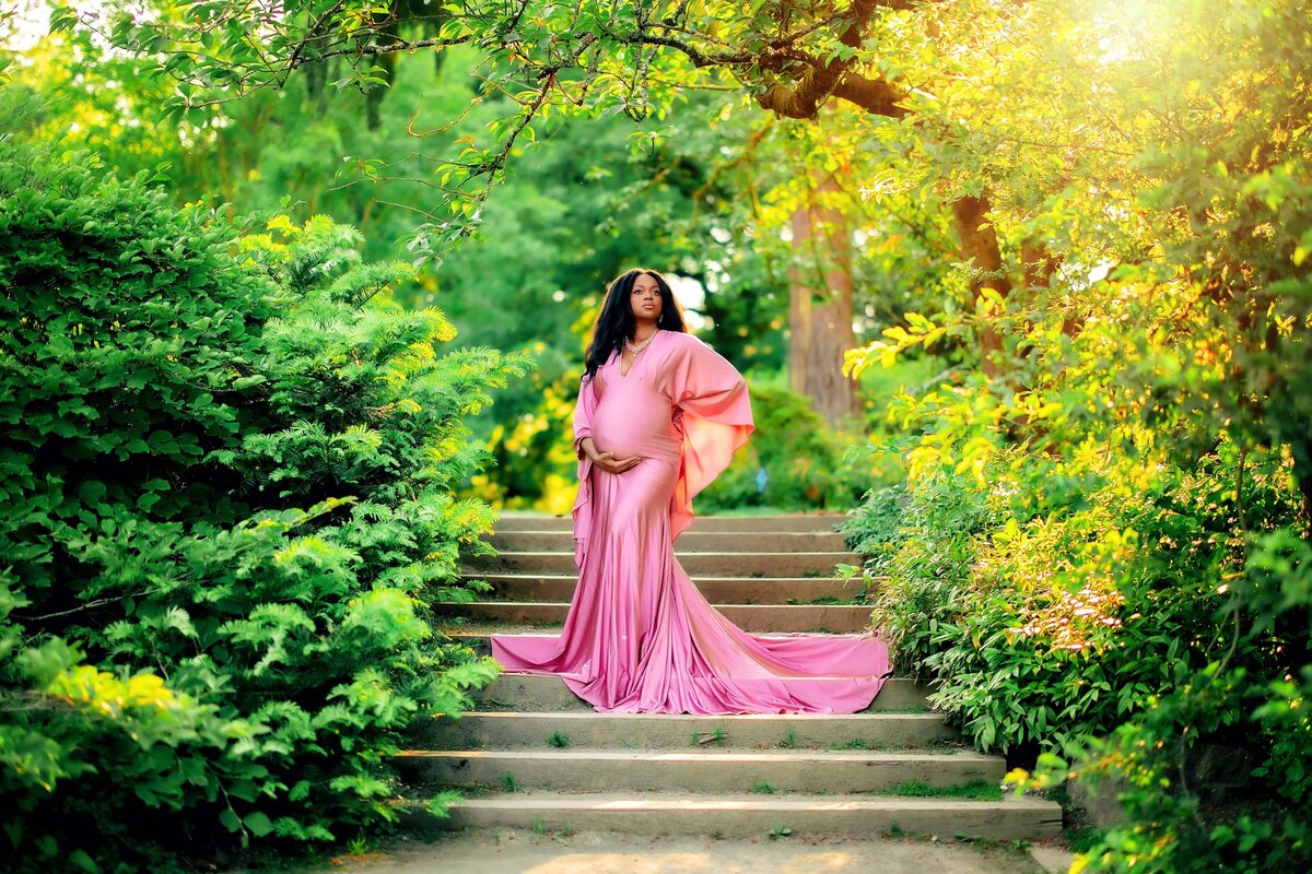 Chicago maternity client closet