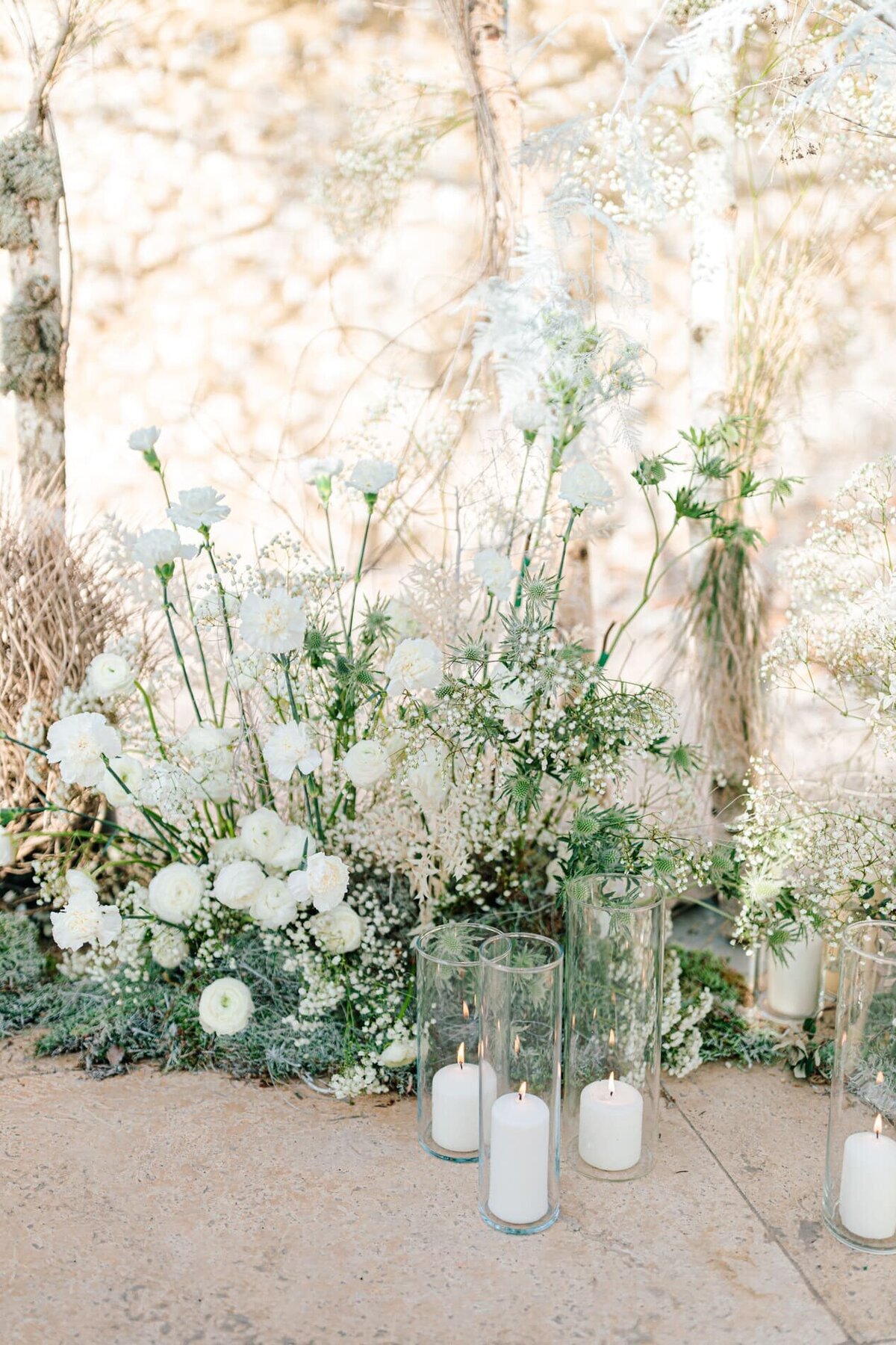 white-floral-design-with-candleholders