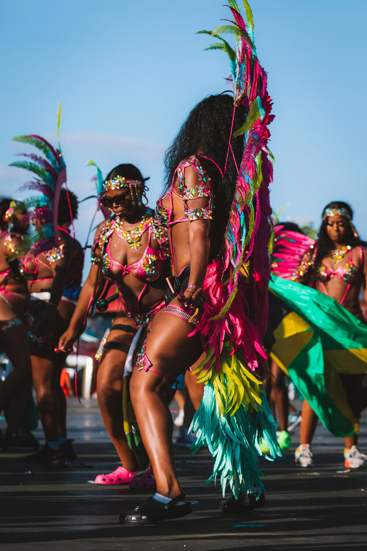 Photos of Masqueraders from Toronto Carnival 2023 - Sunlime Mas Band - Medium Band of The Year 2023-021