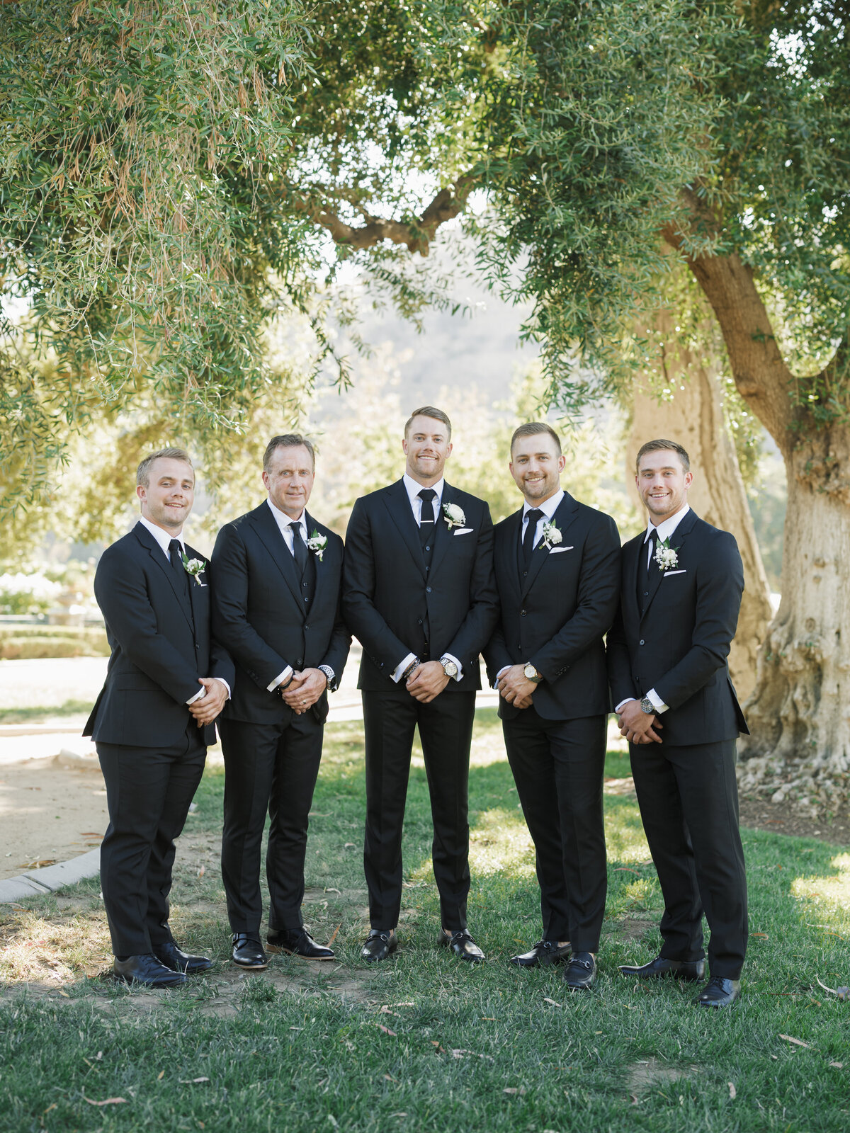 Groom with groomsmen-2