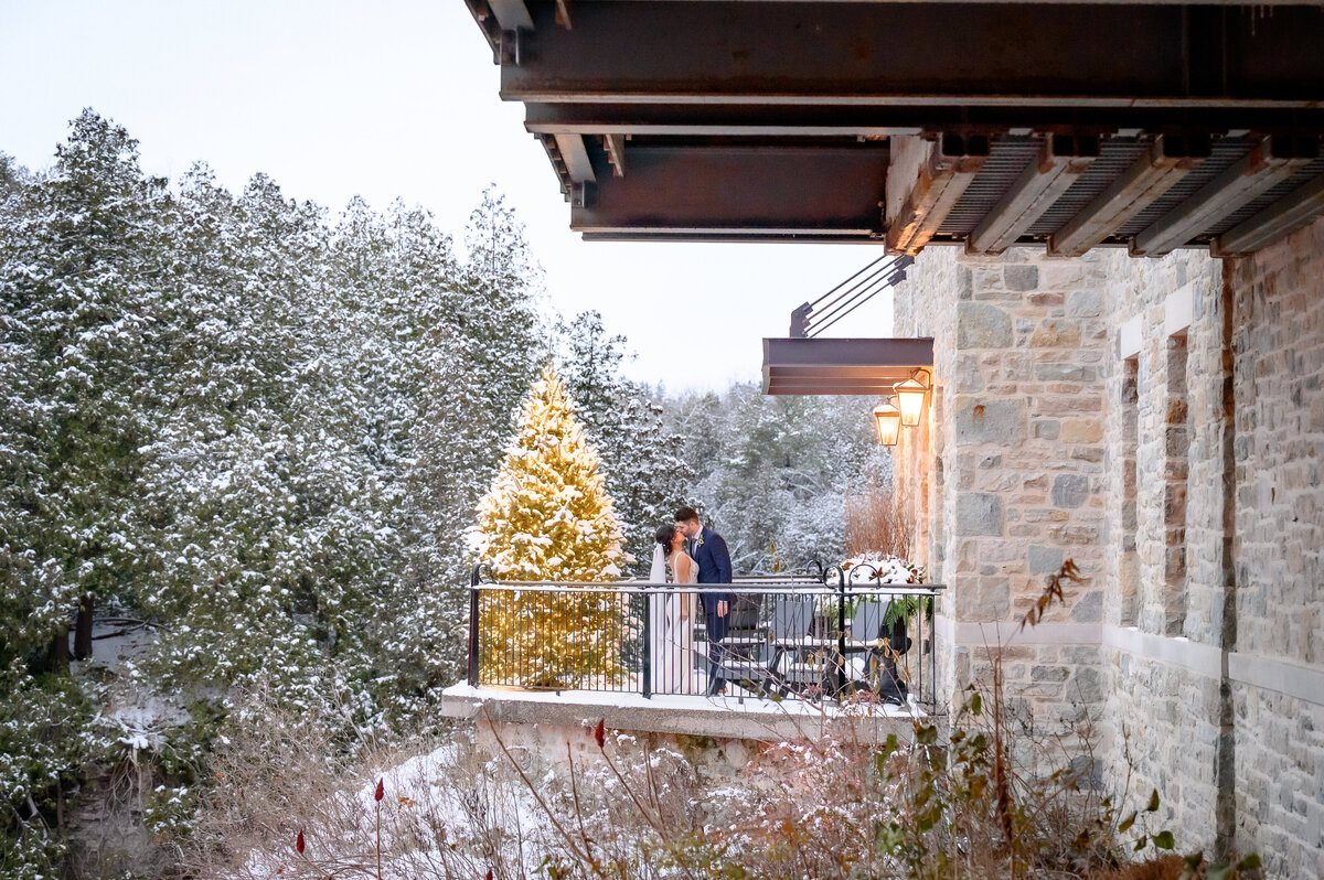 Winter Wedding at Elora Mill Hotel