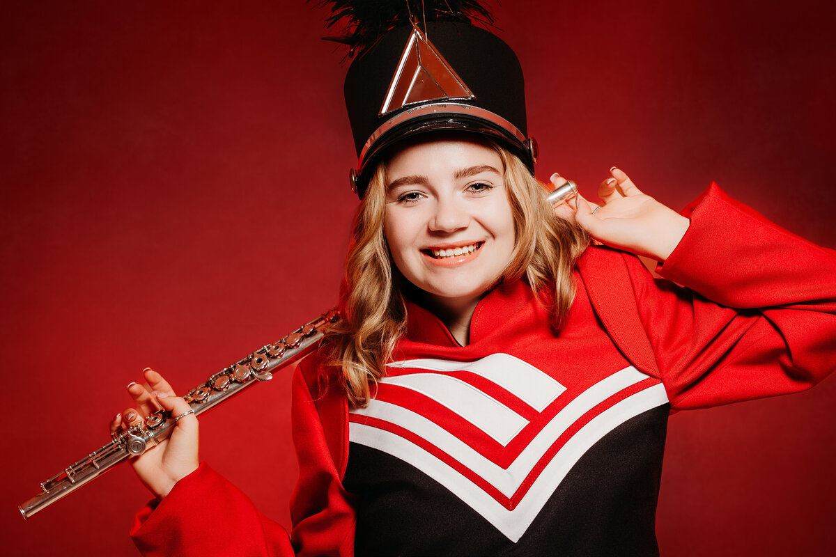 lowell-high-school-marching-girl