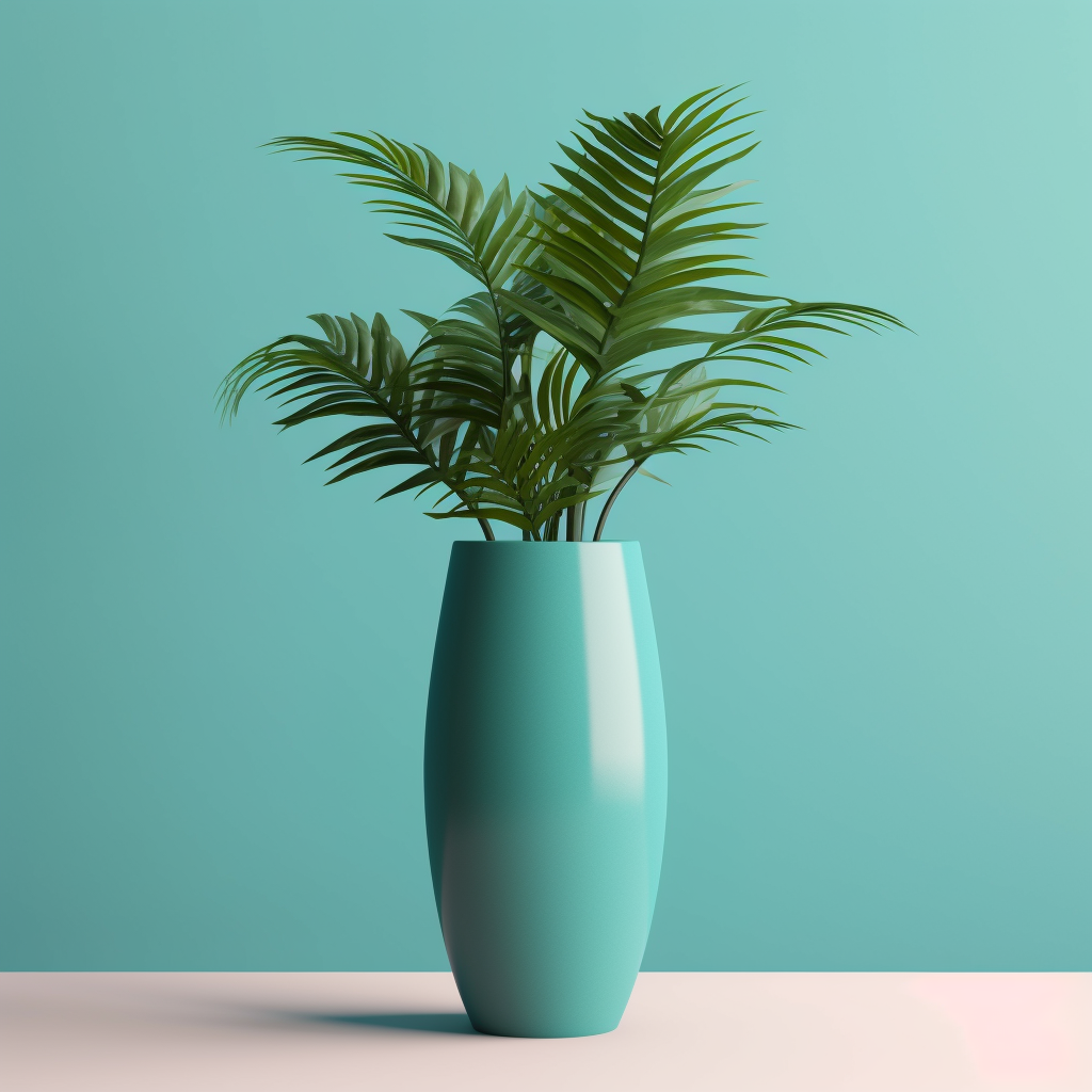 ygioots_photo_realistic_single_turquoise_vase_with_greenery_s_e5944743-39ee-4d7c-bef3-682595089f0b_1