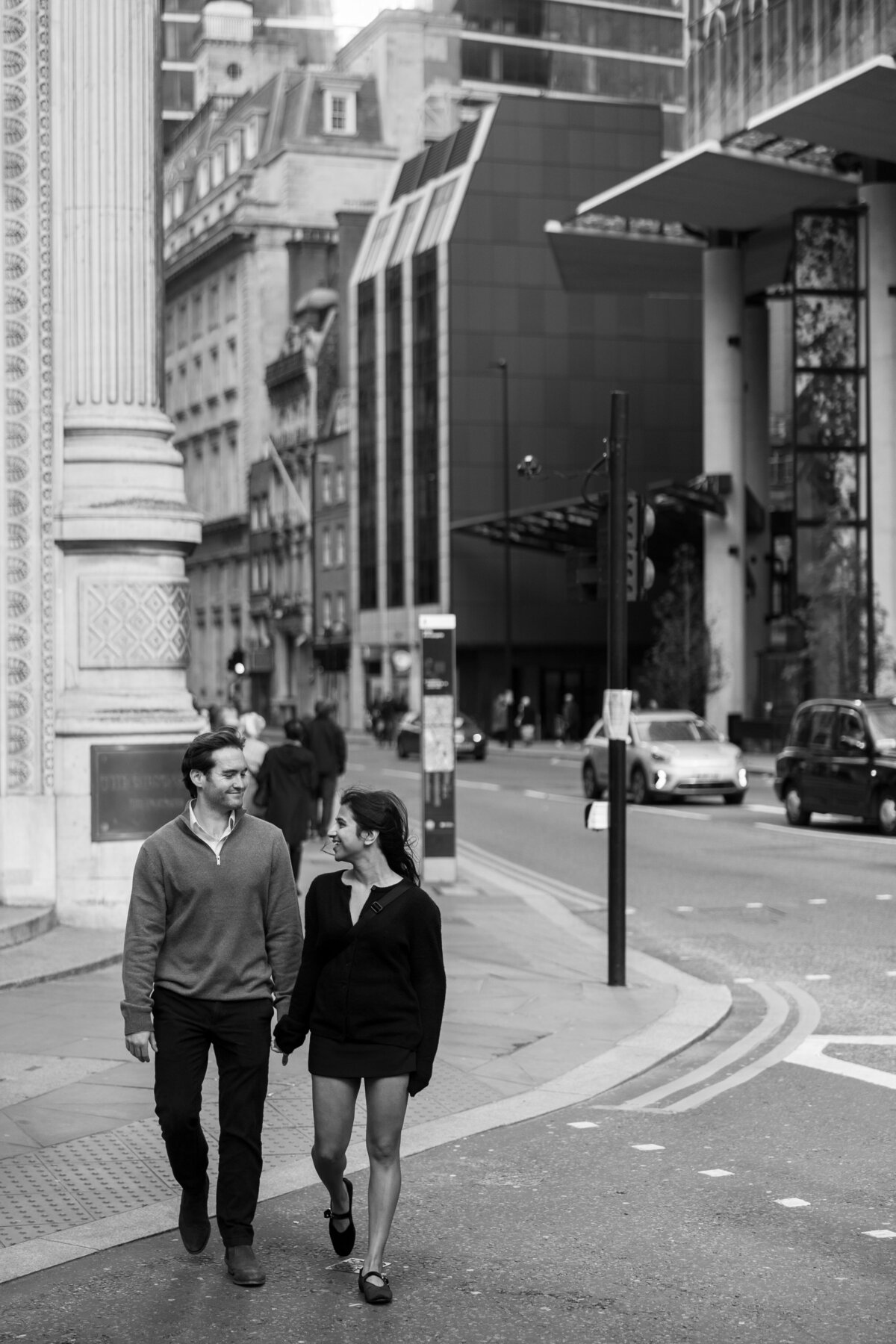 London couple portrait session