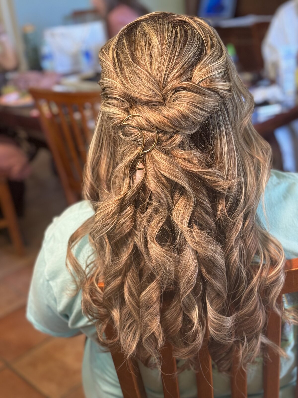 bridal hair