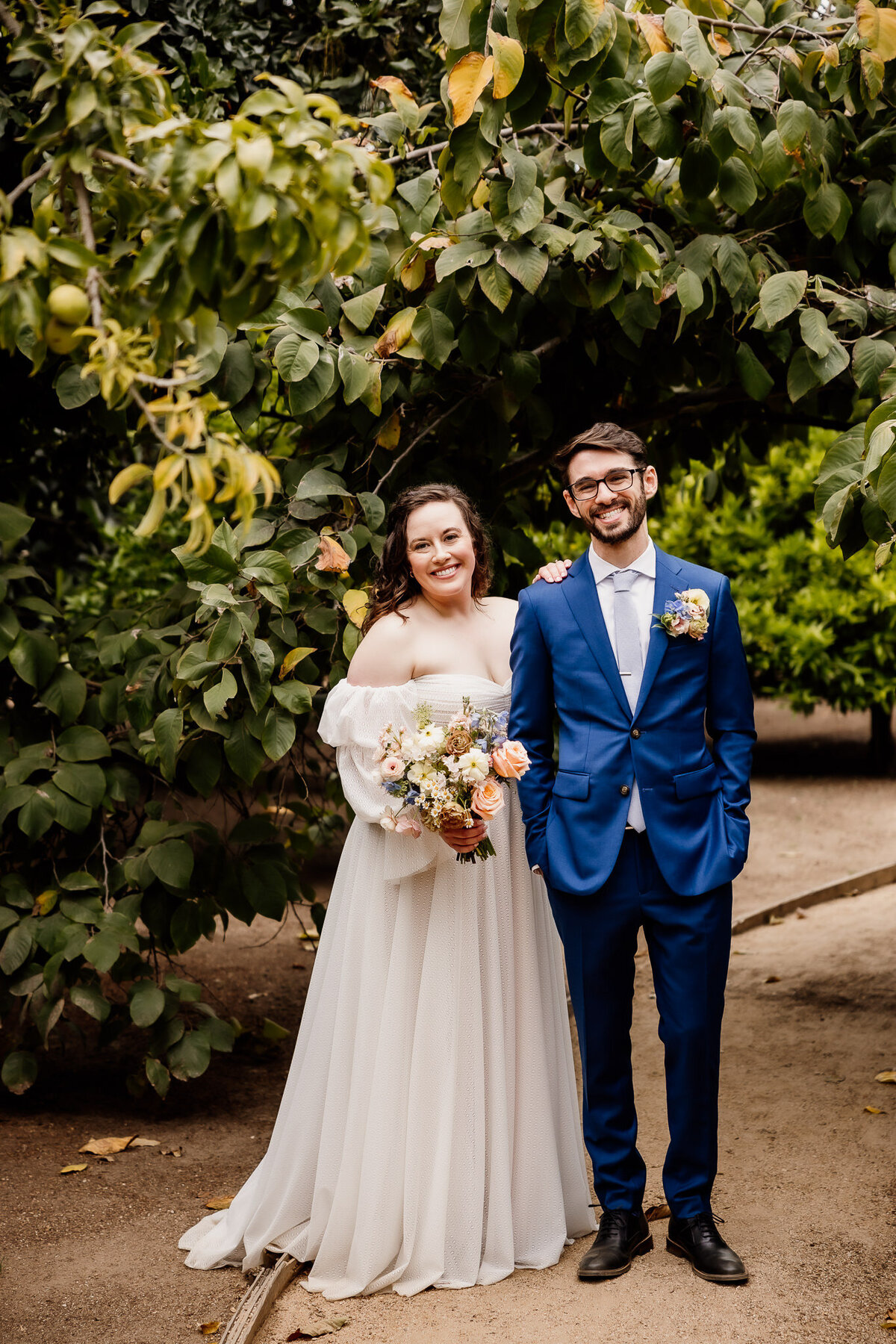 Archer Inspired Photography - Rachel and Alex Wedding - Rancho Los Cerritos Historic Site - Long Beach - Couple Photos-181