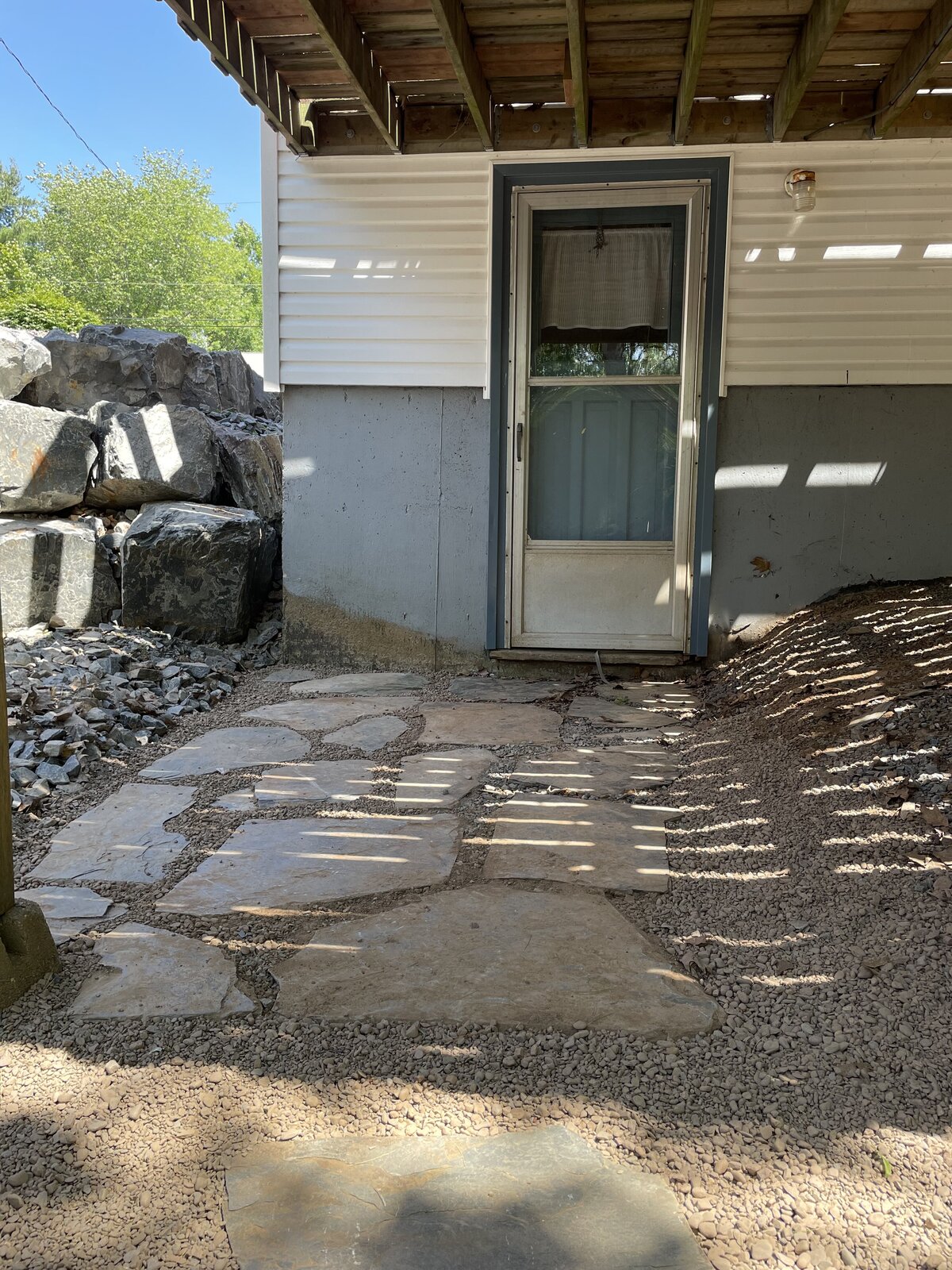 Ground Down Land Management - Halifax Excavation Services - Stone Landscaping for Swimming Pools and Patio Work