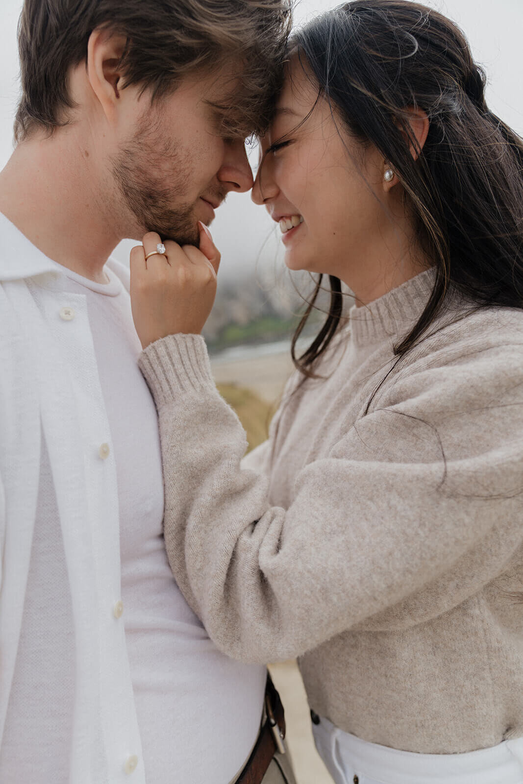 Adventurous Lifestyle Engagement Photos in Morro Bay by San Luis Obispo Wedding Photographer Samantha Anne