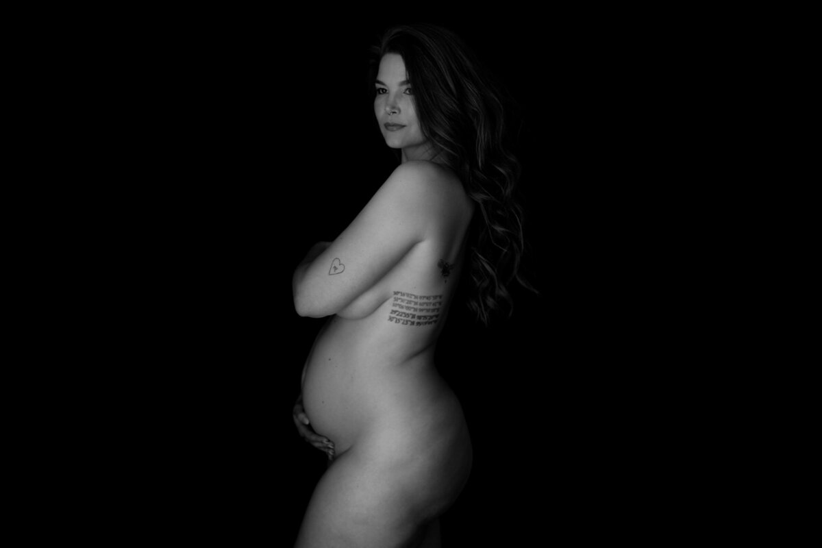 Maternity Portrait Nude in San Antonio TX