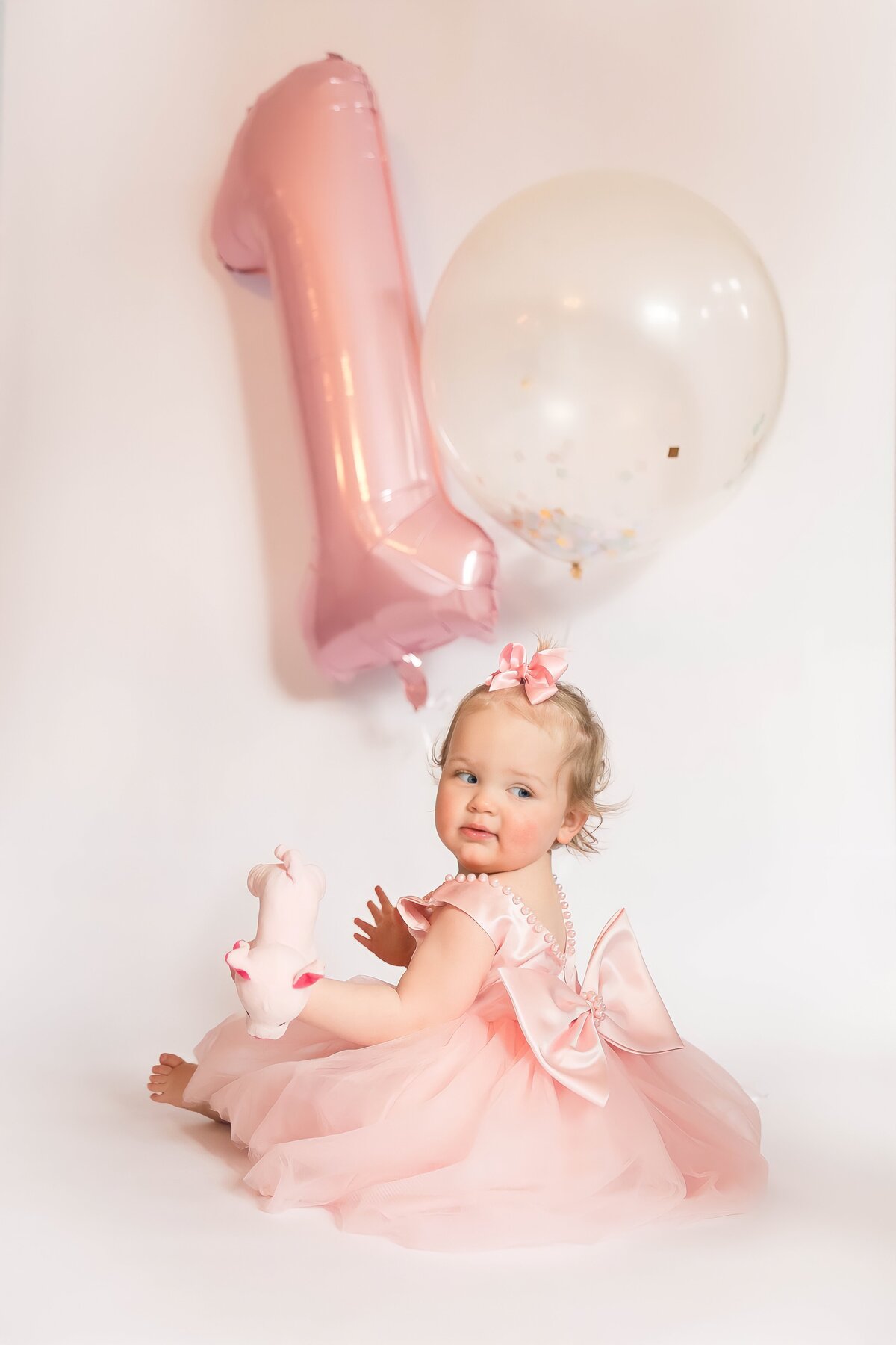 First Birthday Cake Smash Session Mooresville NC