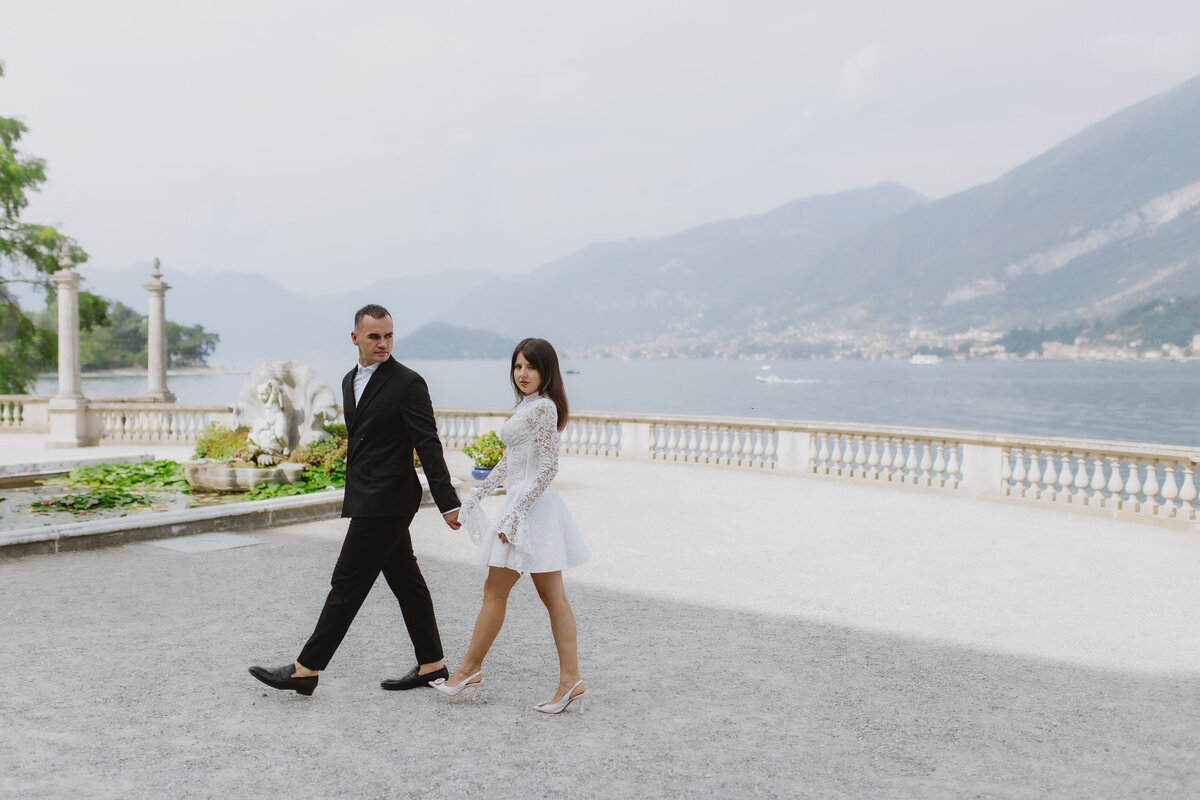 Lake Como prewedding photoshoot