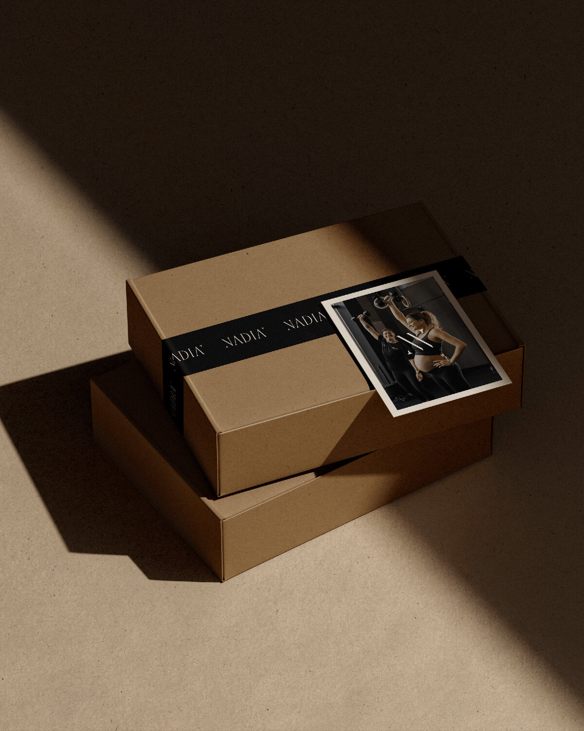 Duurzame verzendverpakking met branding van Nadia ten Wolde