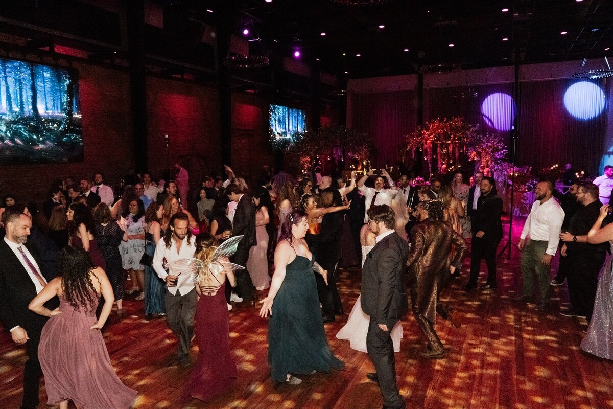 45 - Armature Works The Gathering Wedding Reception Dance Floor - Tampa Bay Wedding Planner