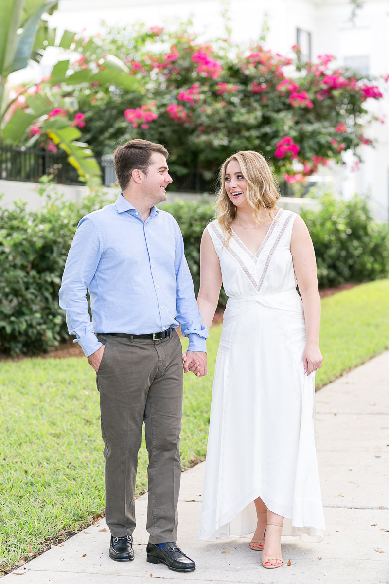 Lovely cloudy day engagement session in Baldwin Park Orlando | Baldwin Park engagement session Haley and Alex-9