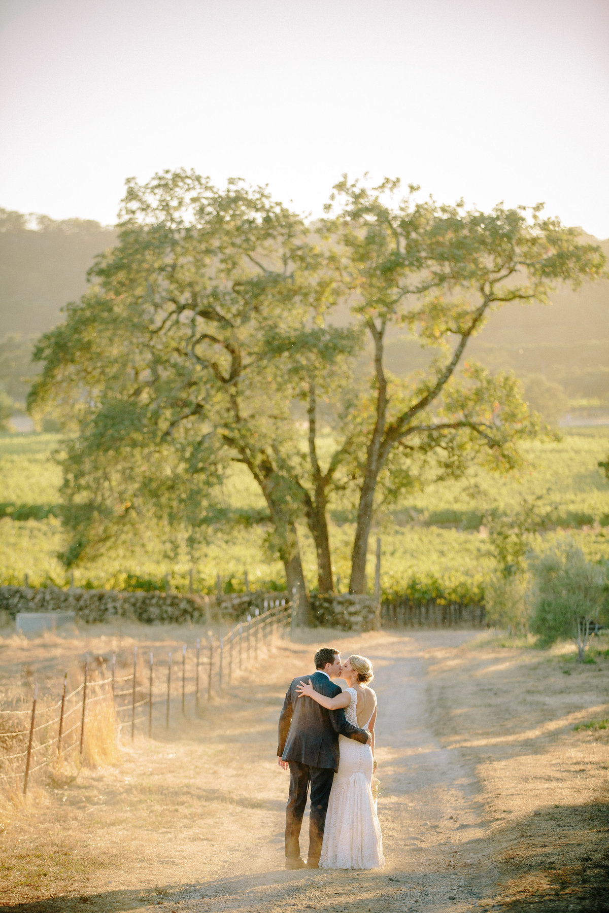 Outdoor wedding at Beltane Ranch in Sonoma.