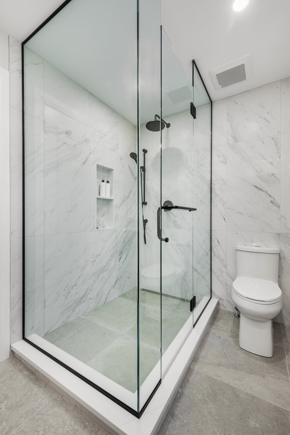 final image of our urban bamboo interior and bathroom design project