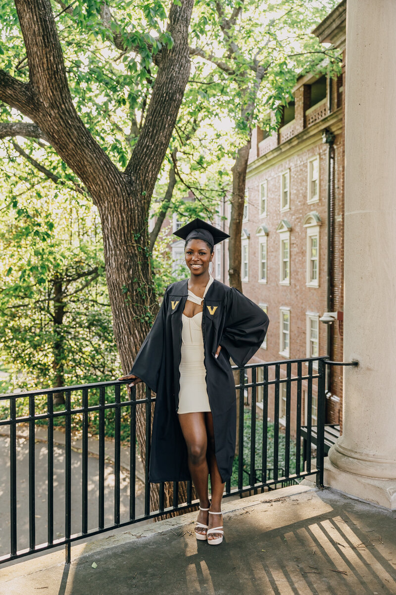 Graduation photos at Vanderbilt University's Wyatt Center in Nashville, TN