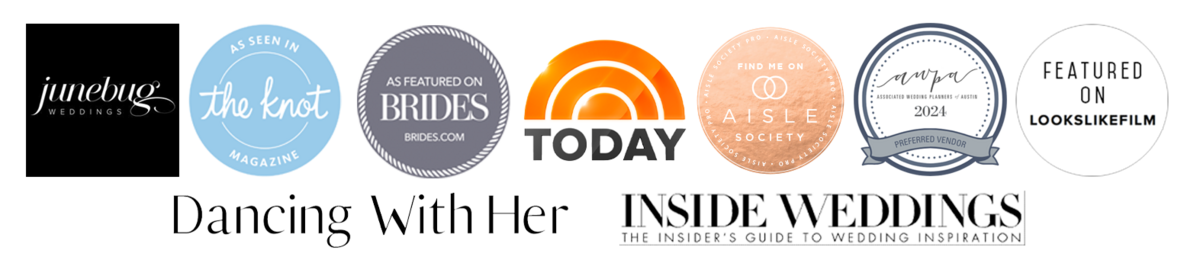 featured badges for wedding photographer