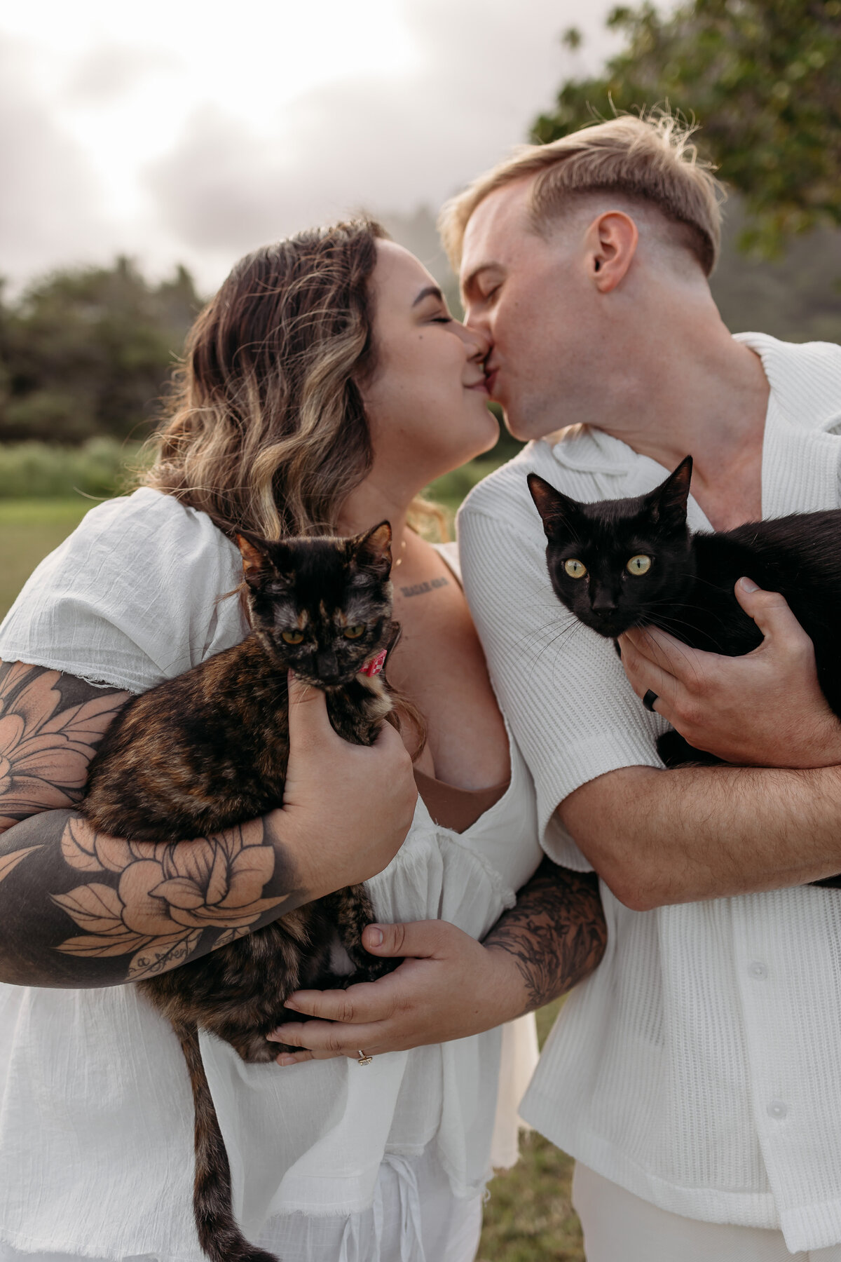 kualoa-beach-park-couples-photoshoot-with-cats-6