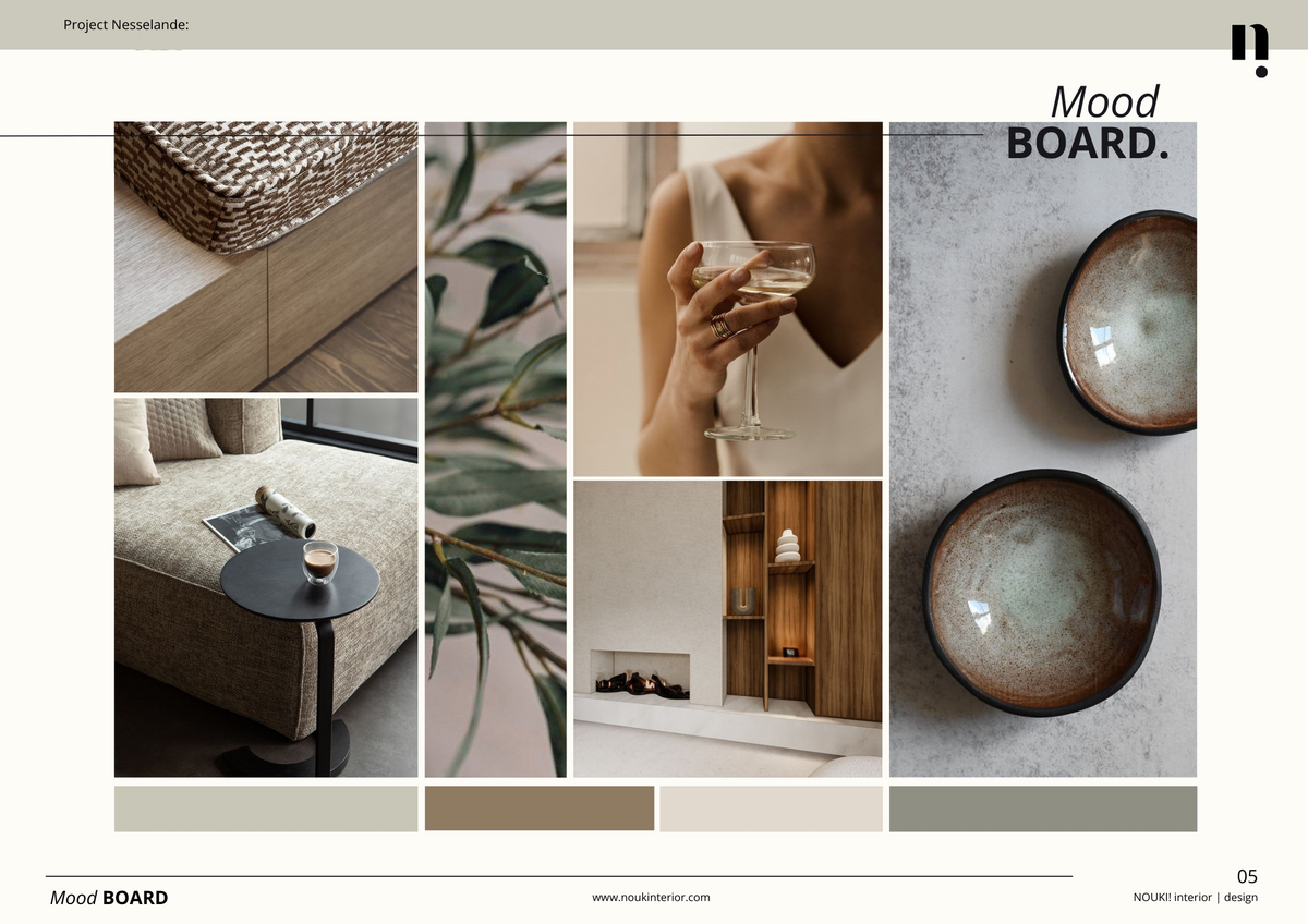 Interieurplan Project Nesselande l Moodboard