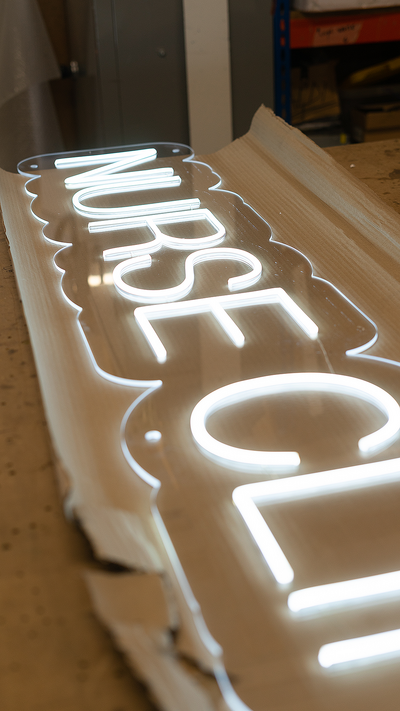 ellis-signs-cool-white-neon-nurse-clinic-sign-newcastle-gateshead-north-east