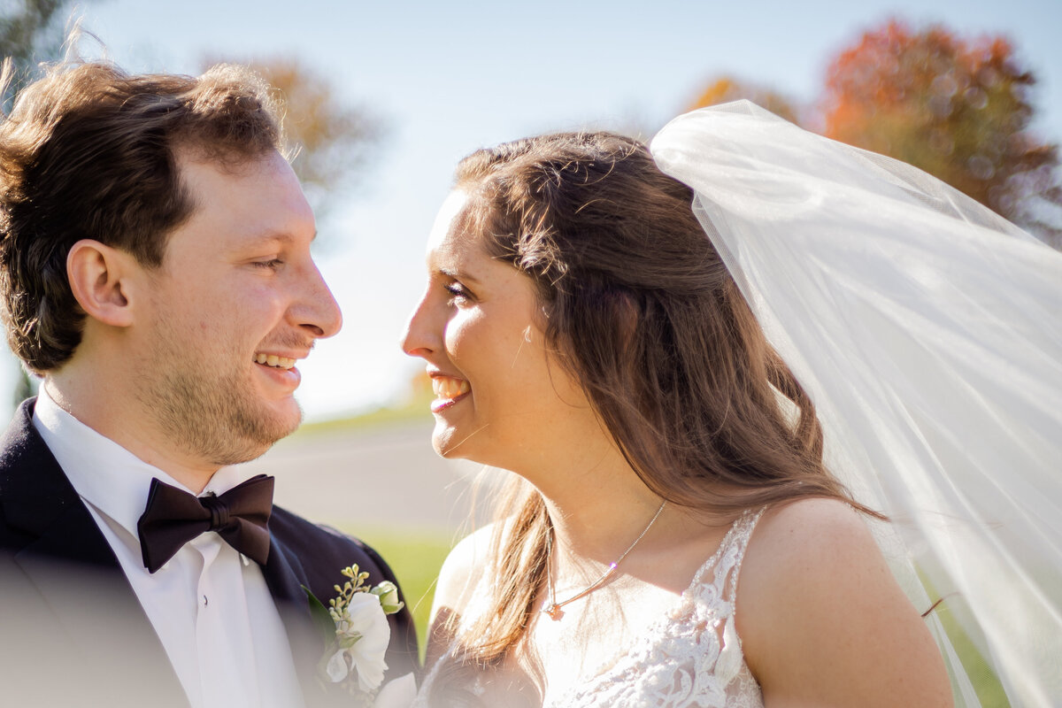 Bride and groom photograph.