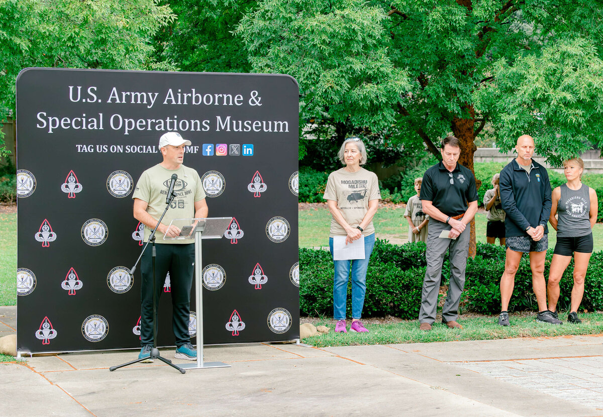 US Army Airborne and Special Operations Museum Event in Fayetteville NC Park