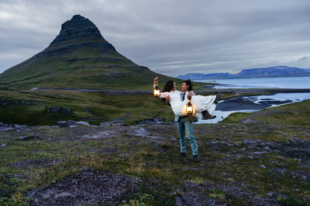 KIRKJUFELL Iceland Elopement -27