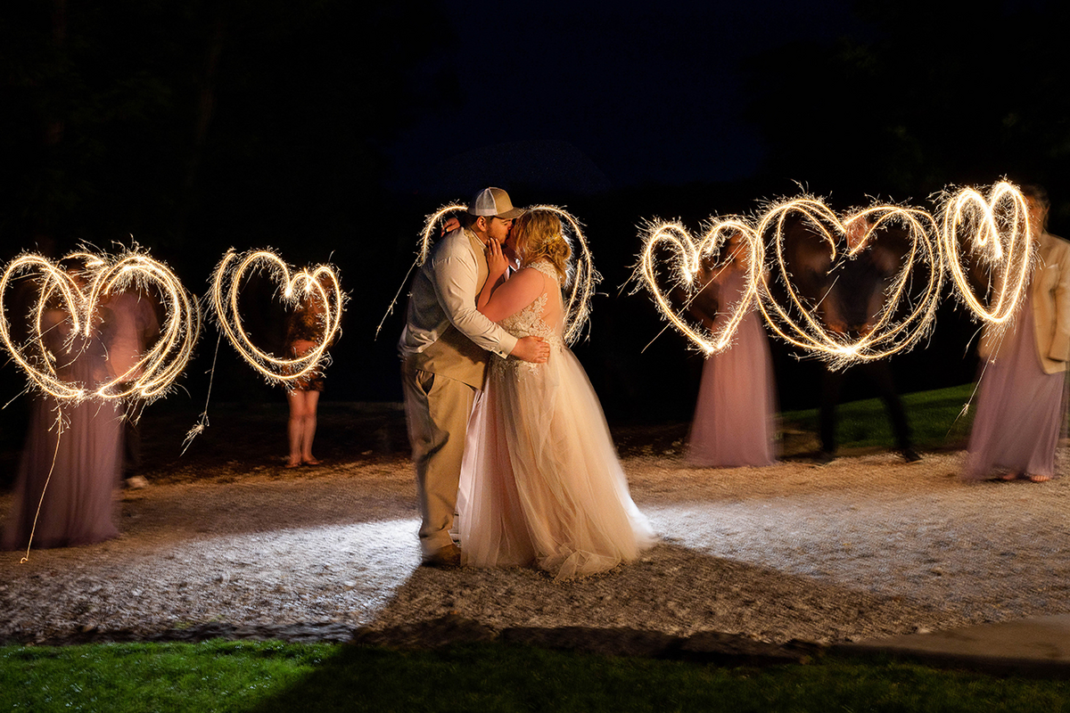 sparkler Wedding Photography Springfield MO