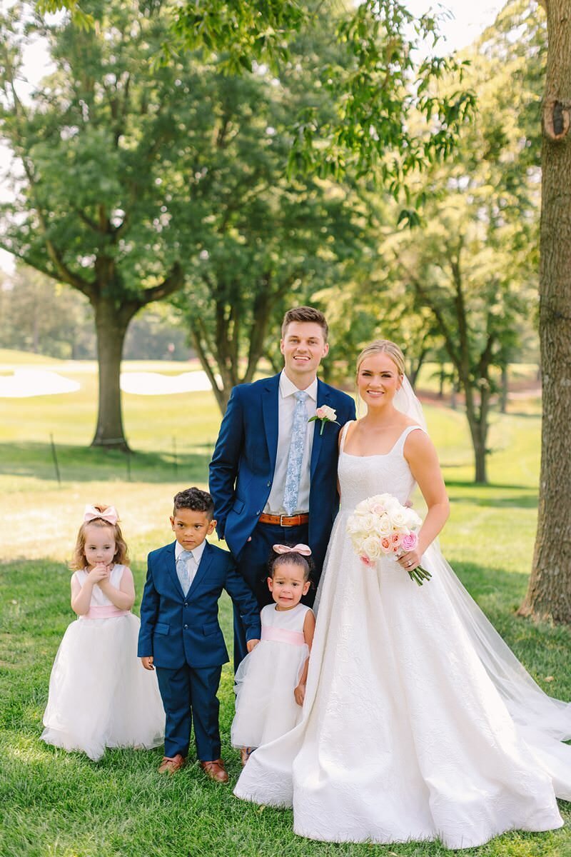 Wedding at St. Boniface with Reception at ECC154