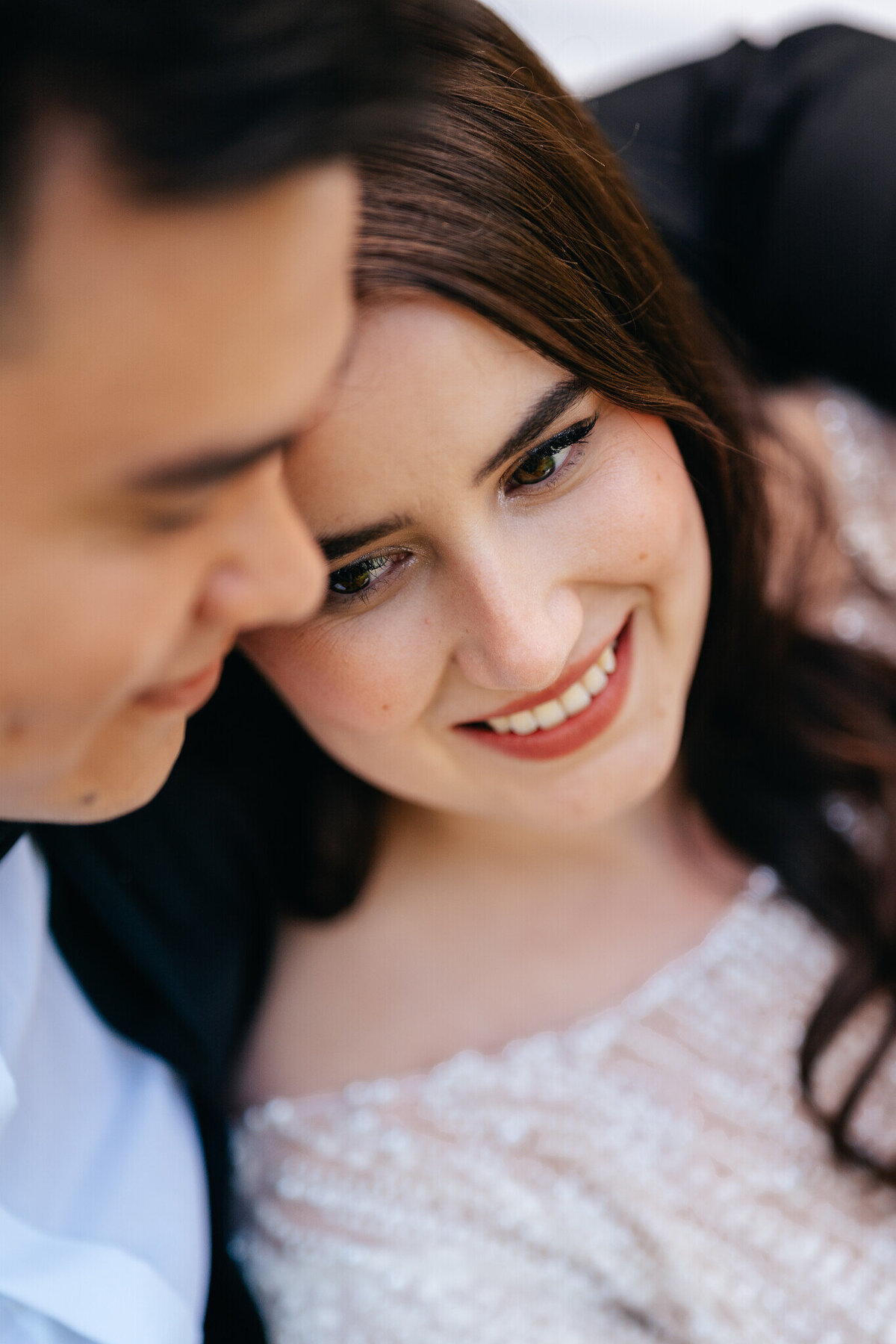 svatba benice novomanželé detail