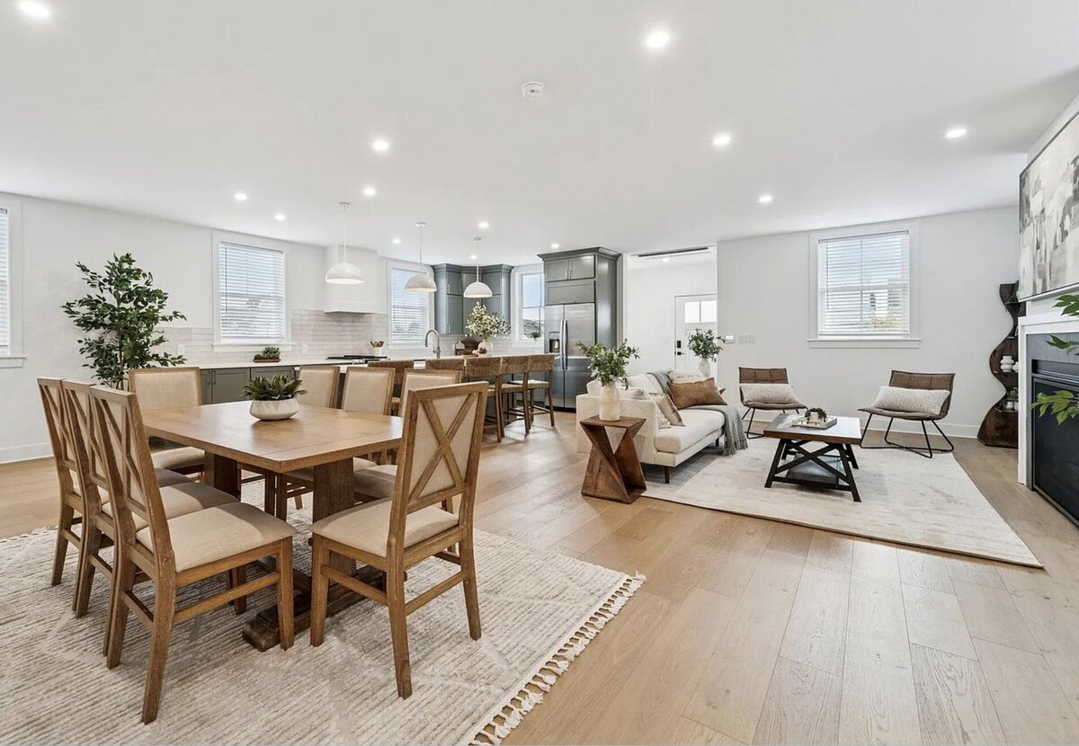 Kelly DeTommaso Elegant Transitions Ambler Unit A - Great Room 1