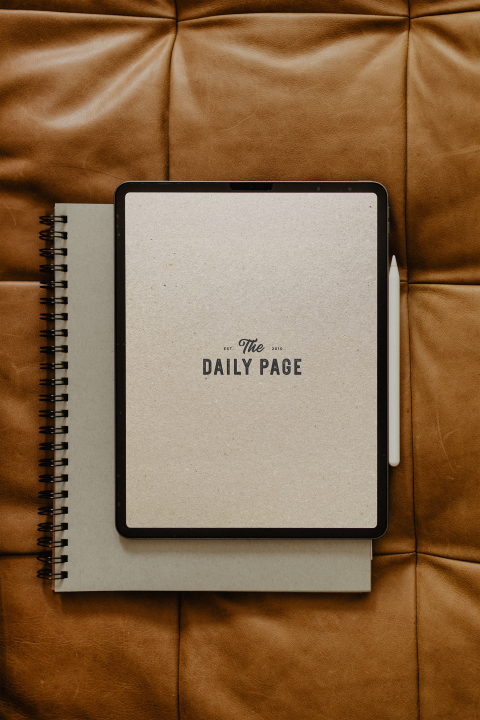 The Daily Page Digital on Leather Couch Cover 480(Small)