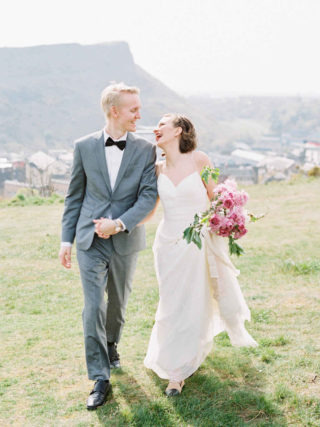 Circus Lane Edinburgh Scotland Spring Elopement Ball Photo Co-19