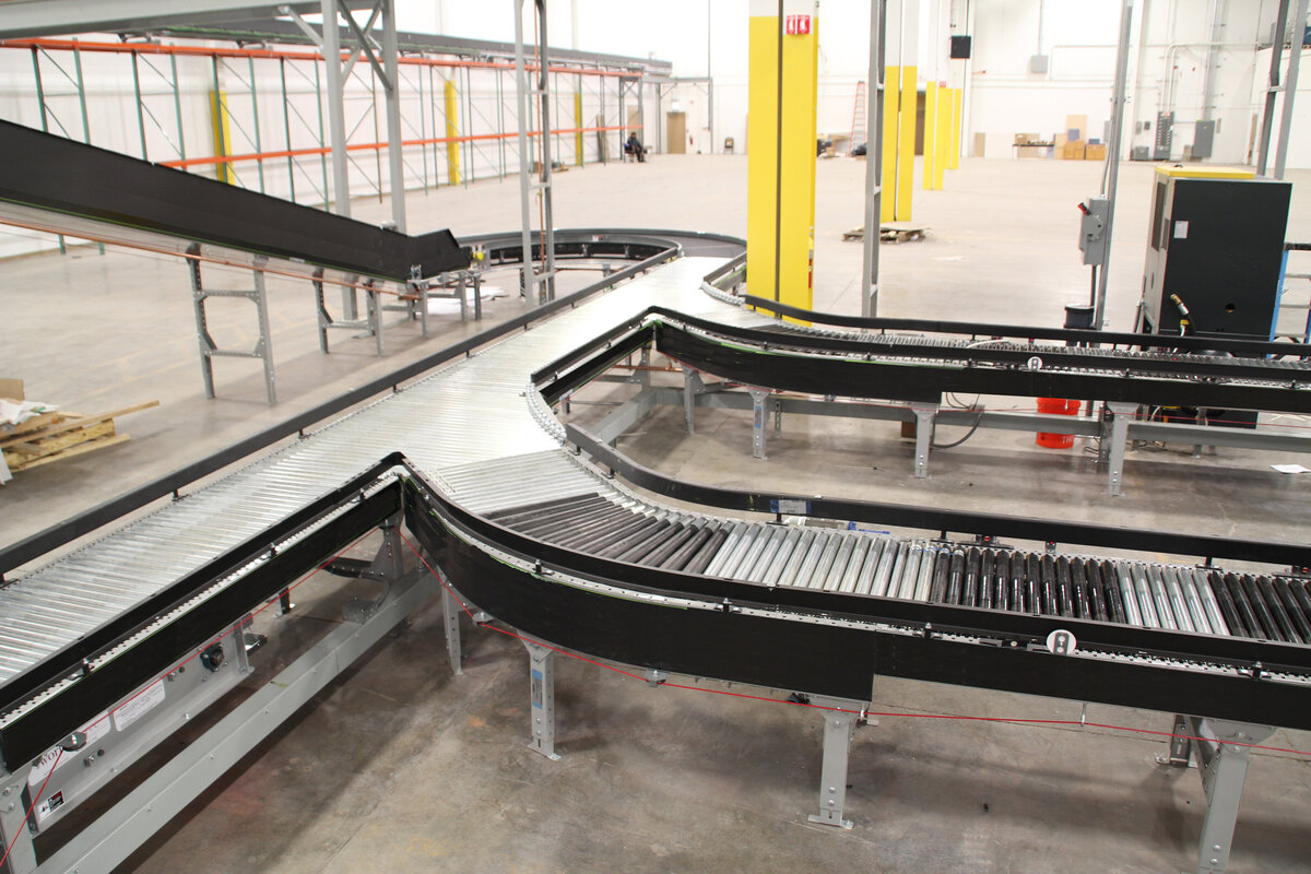 Belt for Distribution Facility by Conveyors & Equipment