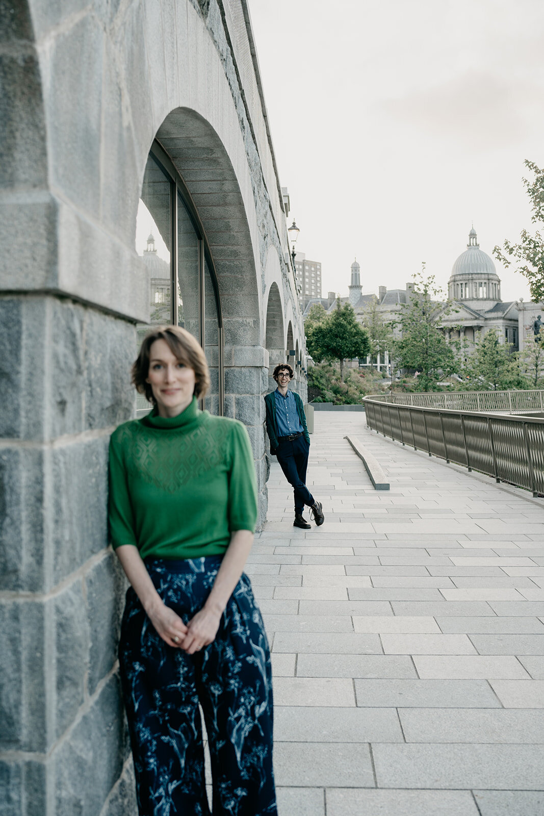 Aberdeen City Centre Couple Photos by Aberdeen Wedding Photographer Scott Arlow-50