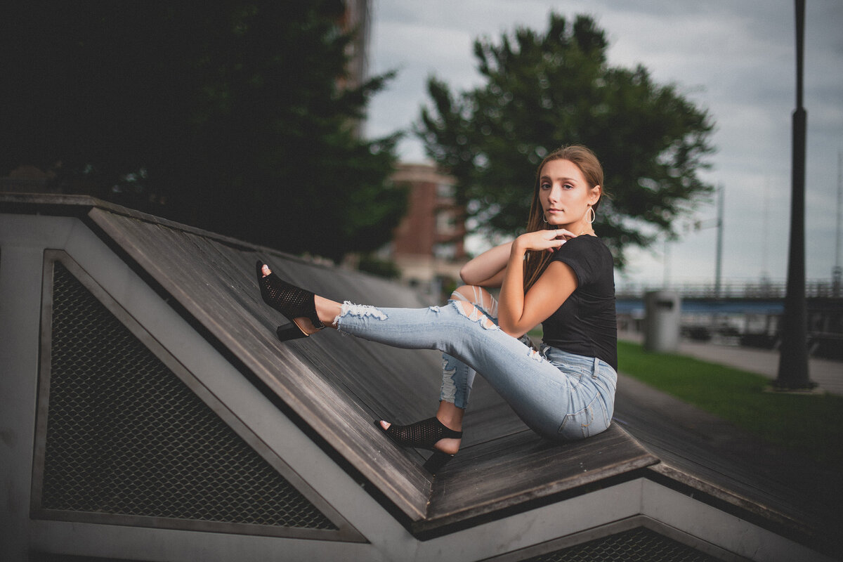 Green Bay High School senior session